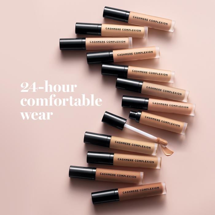 THE CARESS OF CASHMERE. introducing CASHMERE COMPLEXION Foundation and Concealer.
