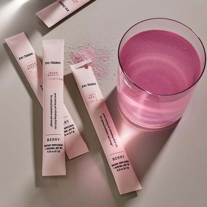 re:tune Inner Beauty Hydration. Rethink your drink!