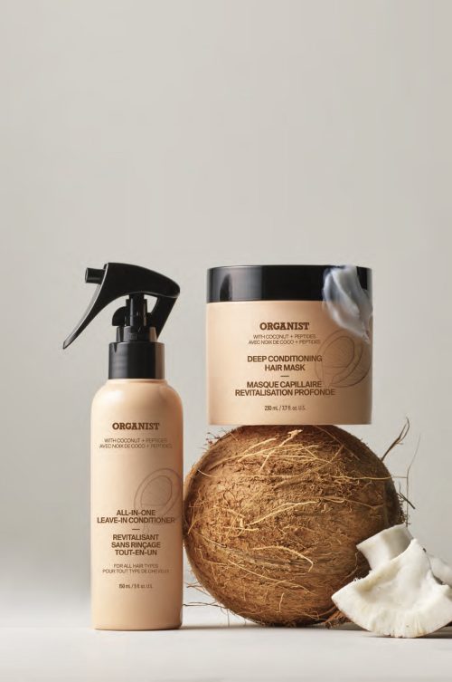 Dry Curly Hair? Define Curls with Organist Coconut + Peptides