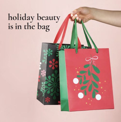 holiday beauty is in the bag (FREE Gift Bag Inside!)