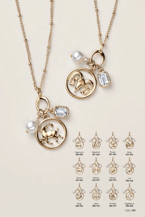 Avon C25 2025 New Jewelry: shine in your sign