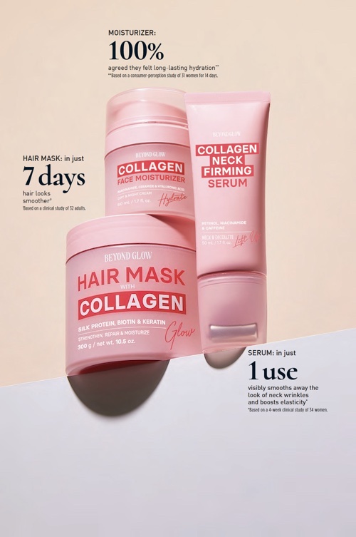 SKIN CARE: Meet the New Beyond Glow Collagen Collection Today