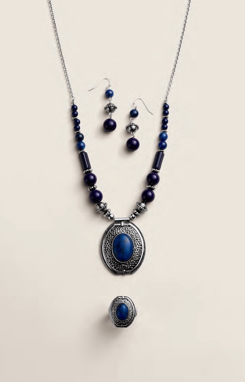 Avon USA Campaign 17 2026 Jewelry: Ahead of the Curve, Earthy Splendor & Blue